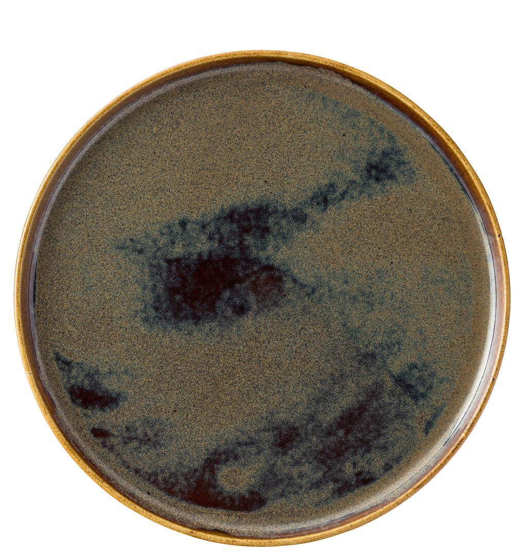Murra Toffee Walled Plate 12" (30cm)