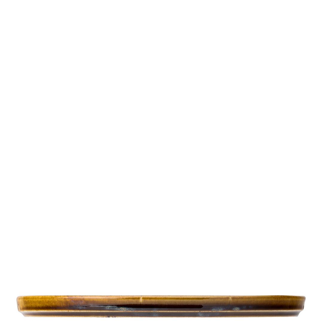 Murra Toffee Walled Plate 12" (30cm)