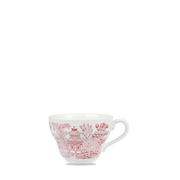 Vintage Prints Cranberry Willow Georgian Tea Cup 7oz