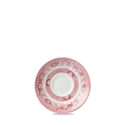 Vintage Prints Cranberry Willow Georgian Tea Saucer 5.5"