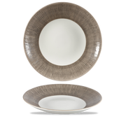 Bamboo Spinwash Dusk Porcelain Deep Coupe Plate 10 5/8"
