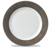 Bamboo Spinwash Dusk Footed Porcelain Plate 12"