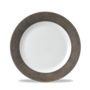 Bamboo Spinwash Dusk Footed Porcelain Plate 9 1/8"