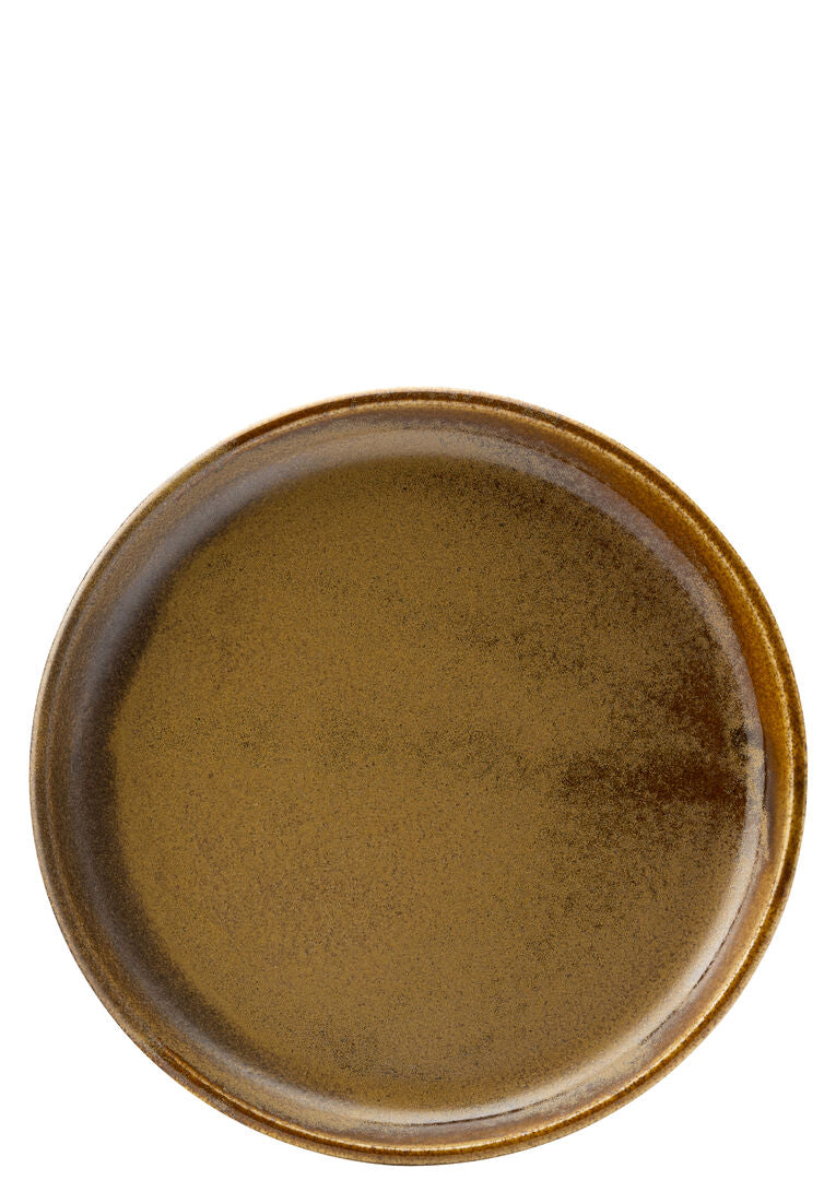 Murra Toffee Walled Plate 7" (17.5cm)