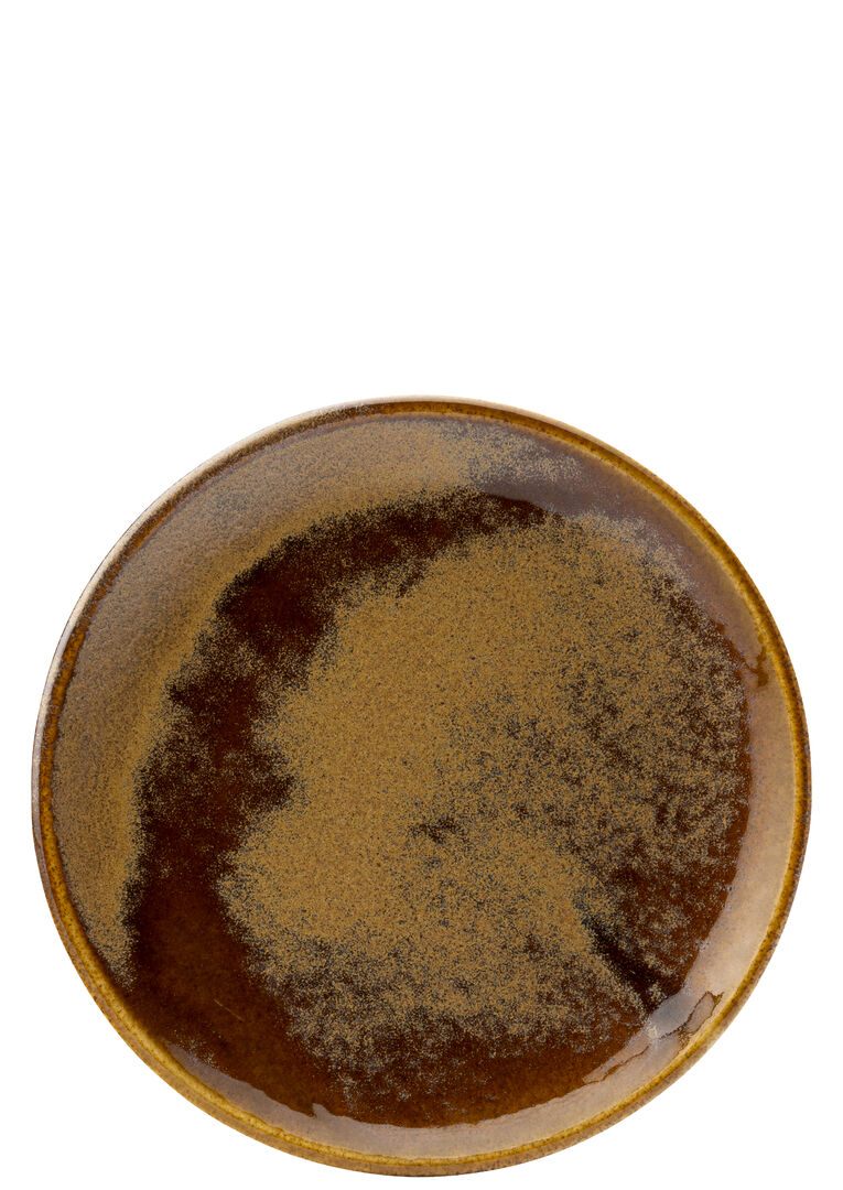 Murra Toffee Coupe Plate 6.5" (17cm)