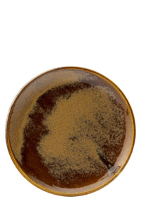 Murra Toffee Coupe Plate 6.5" (17cm)