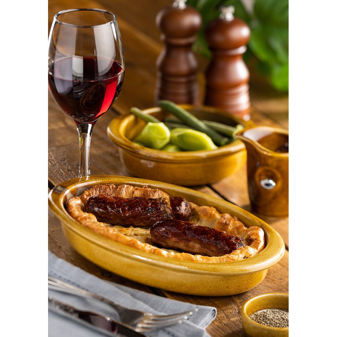 Murra Toffee Round Eared Dish 6.25" (16cm)