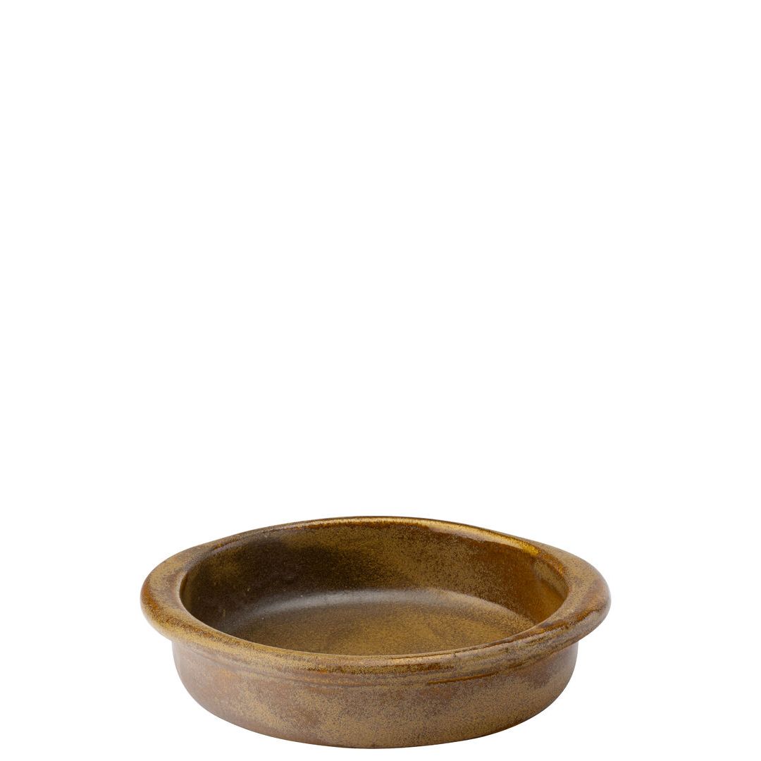 Murra Toffee Round Eared Dish 7" (18cm)