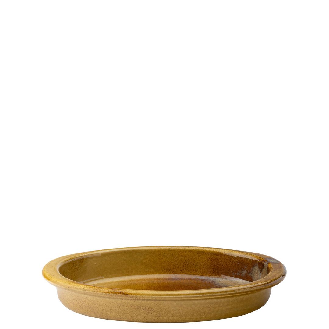 Murra Toffee Oval Eared Dish 10" (25cm)