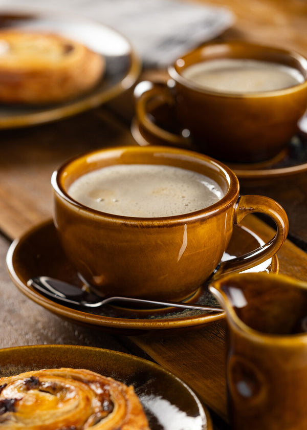 Murra Toffee Cappuccino Saucer 5.5" (14cm)