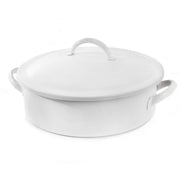 Homestyle White Induction Round Chafer 29.2 x 24.1 x 14.6cm 1.9ltr (11 1/2 x 9 1/2 x 5 3/4" 2qts)