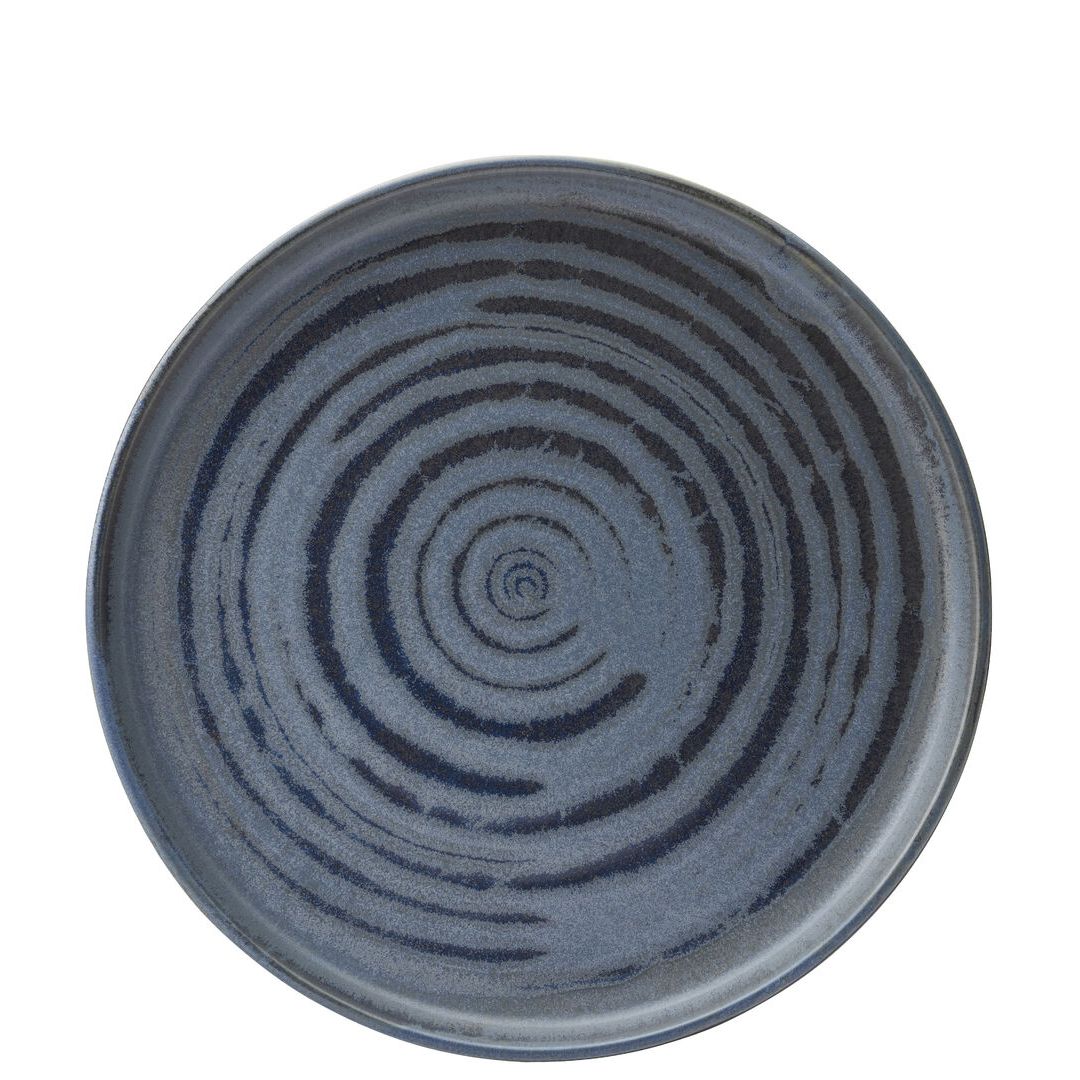 Circus Denim Walled Plate 10.5" (27cm)