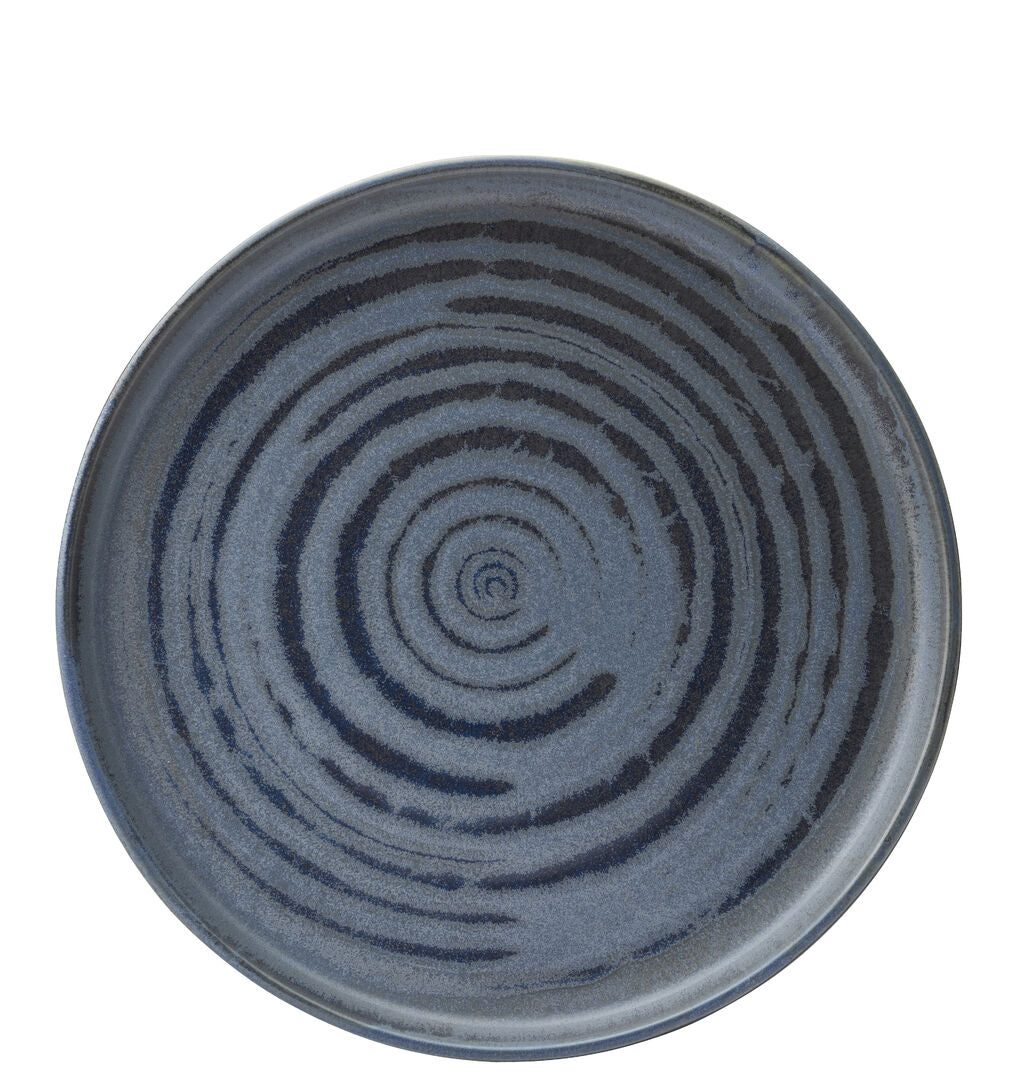 Circus Denim Walled Plate 10.5" (27cm)