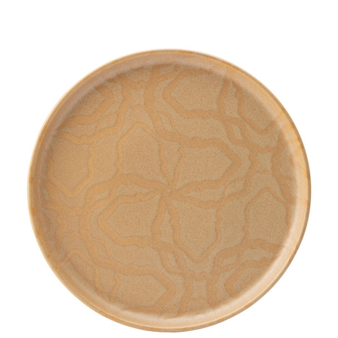 Maze Flax Walled Plate 10.5" (27cm)