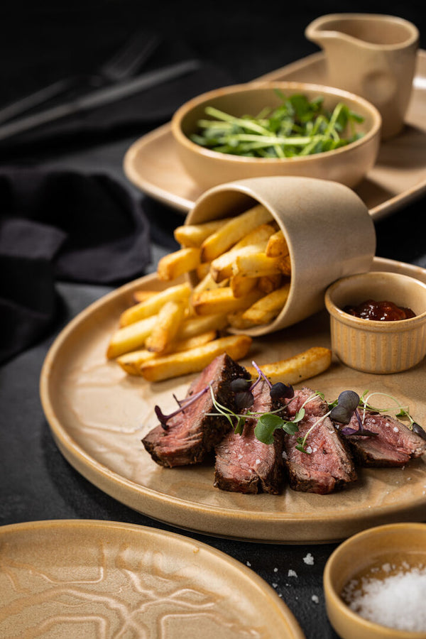 Maze Flax Presentation Bowl 8" (20cm)