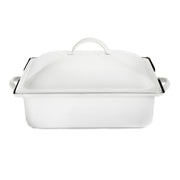 Homestyle White Induction Rectangle Chafer 39.4 x 27.9 x 20.3cm 3.8ltr (15 1/2 x 11 x 8" 4qts)