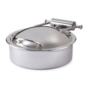 Stainless Steel Round Induction Chafer 31.8 x 39.4 x 14.6cm 3.8ltr (12 1/2 x 15 1/2 x 5 3/4" 4qt)