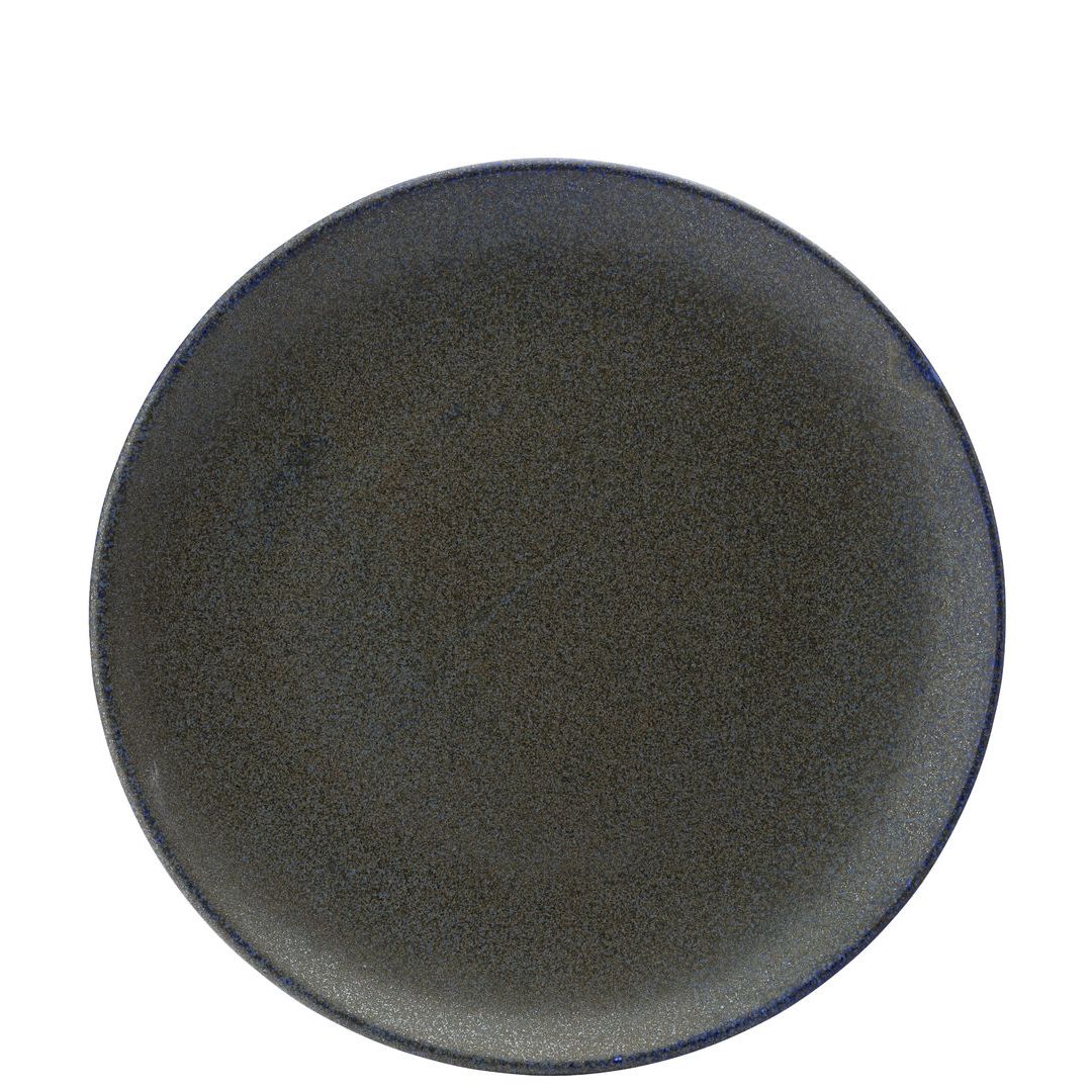 Granite Blue Coupe Plate 10.5" (27cm)