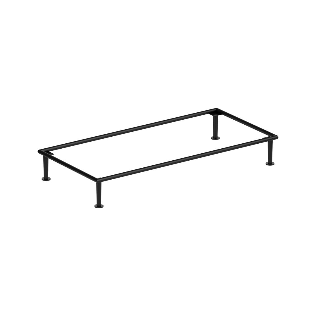 Fusion Black Rectangle Riser 61 x 28 x 7.6cm (24 x 11 x 3")