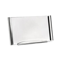 Utopia | Buffet | Stainless Steel Freestanding Card Holder For Metal Risers 9.8 x 6cm (3 7/8 x 2 3/8") | Bespoke77