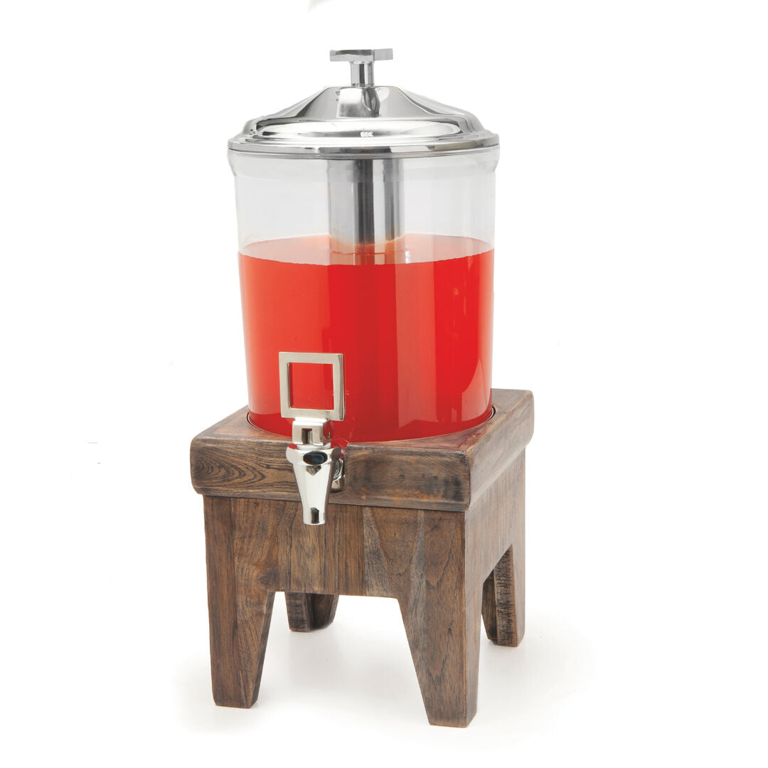 Fusion Ash Grey Juicer With Wood Base 27.9 x 27.9 x 53.3cm 6.6ltr (11 x 11 x 21" 7qts)