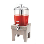 Fusion Grey Wash Juicer With Wood Base 27.9 x 27.9 x 53.3cm 6.6ltr (11 x 11 x 21" 7qts)