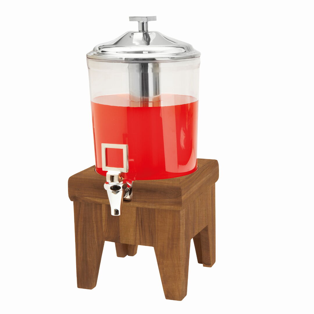 Fusion Teak Juicer With Wood Base 27.9 x 27.9 x 53.3cm 6.6ltr (11 x 11 x 21" 7qts)