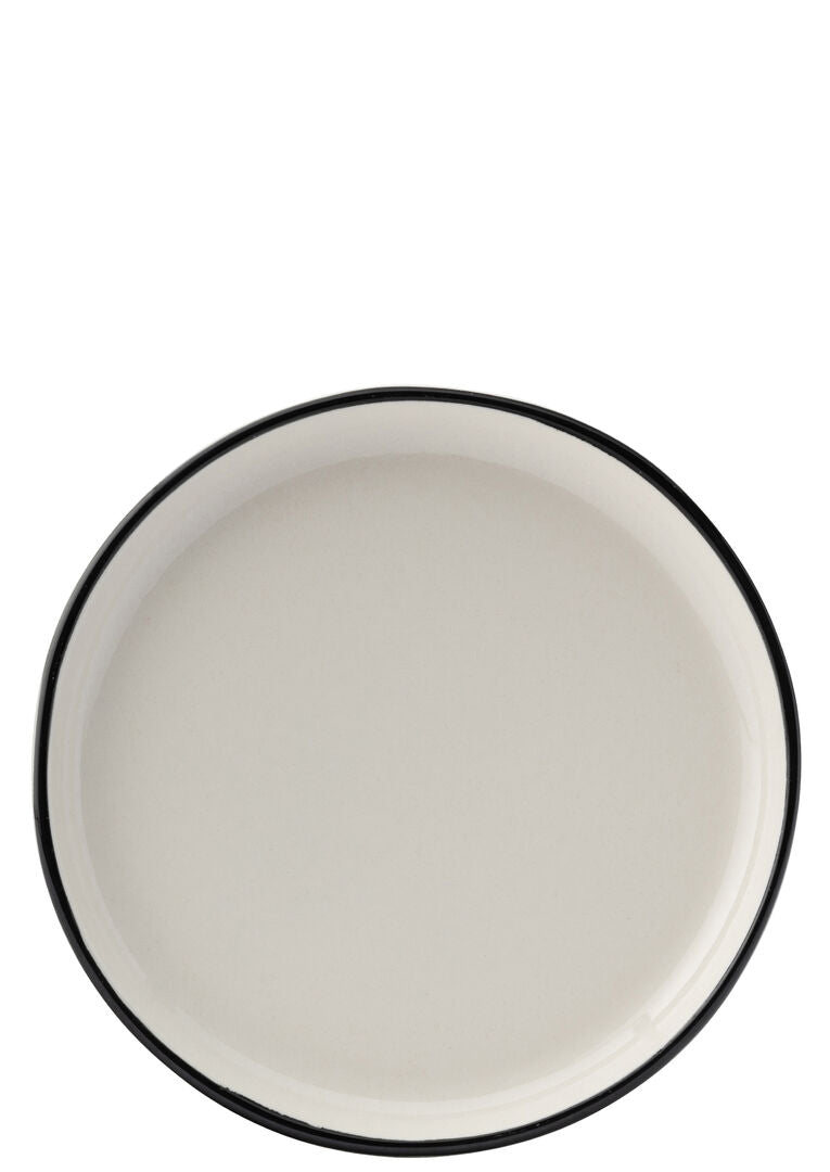 Homestead Black Walled Plate 7" (17.5cm)