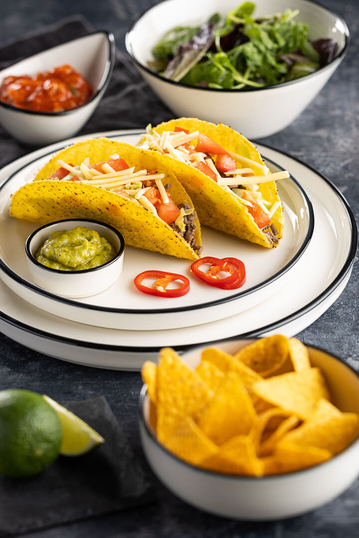 Homestead Black Walled Plate 7" (17.5cm)