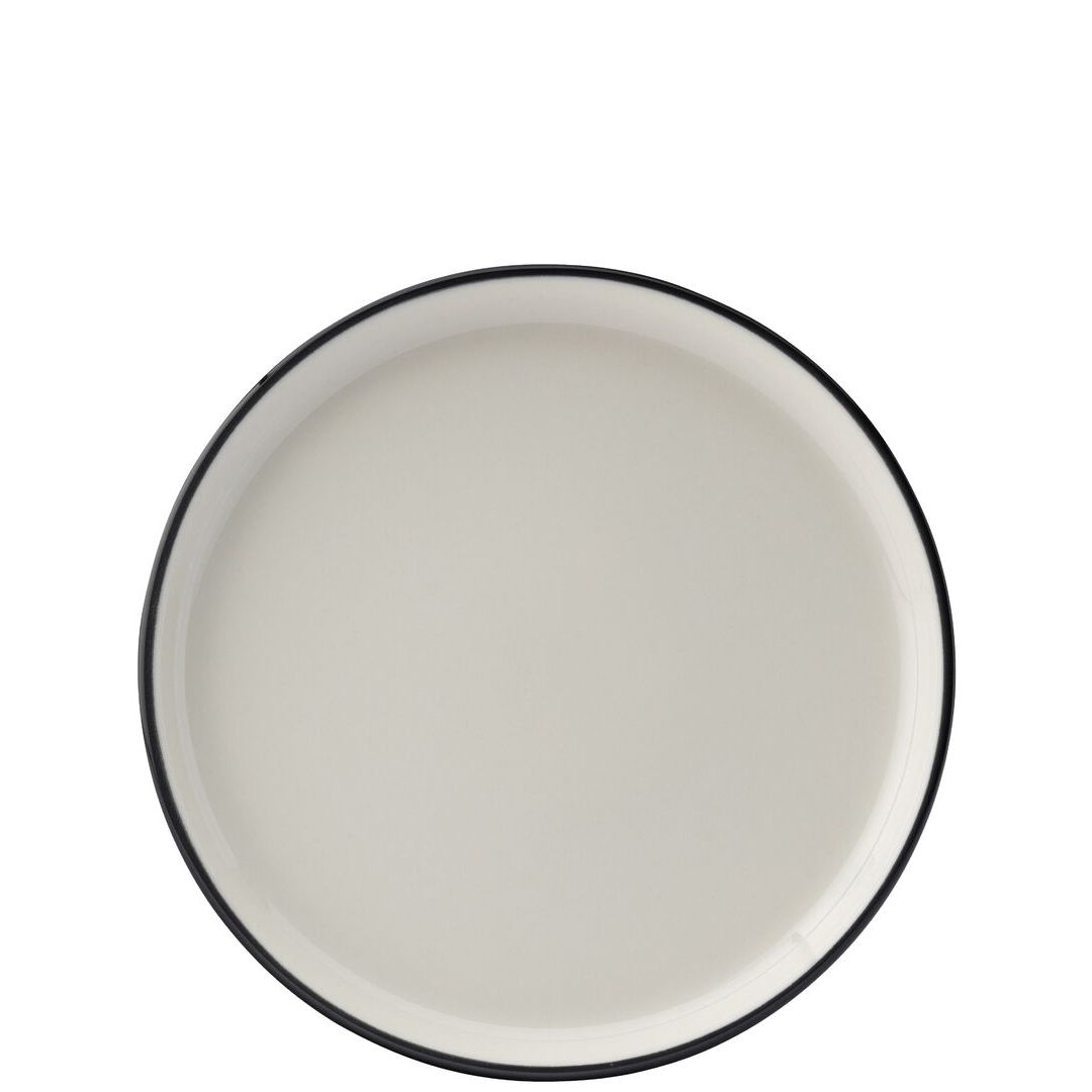Homestead Black Walled Plate 8.25" (21cm)