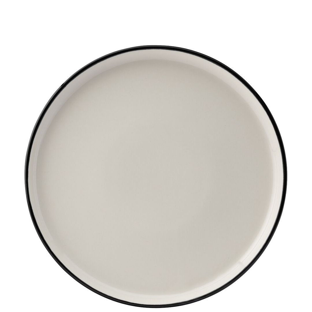 Homestead Black Walled Plate 10.5" (27cm)