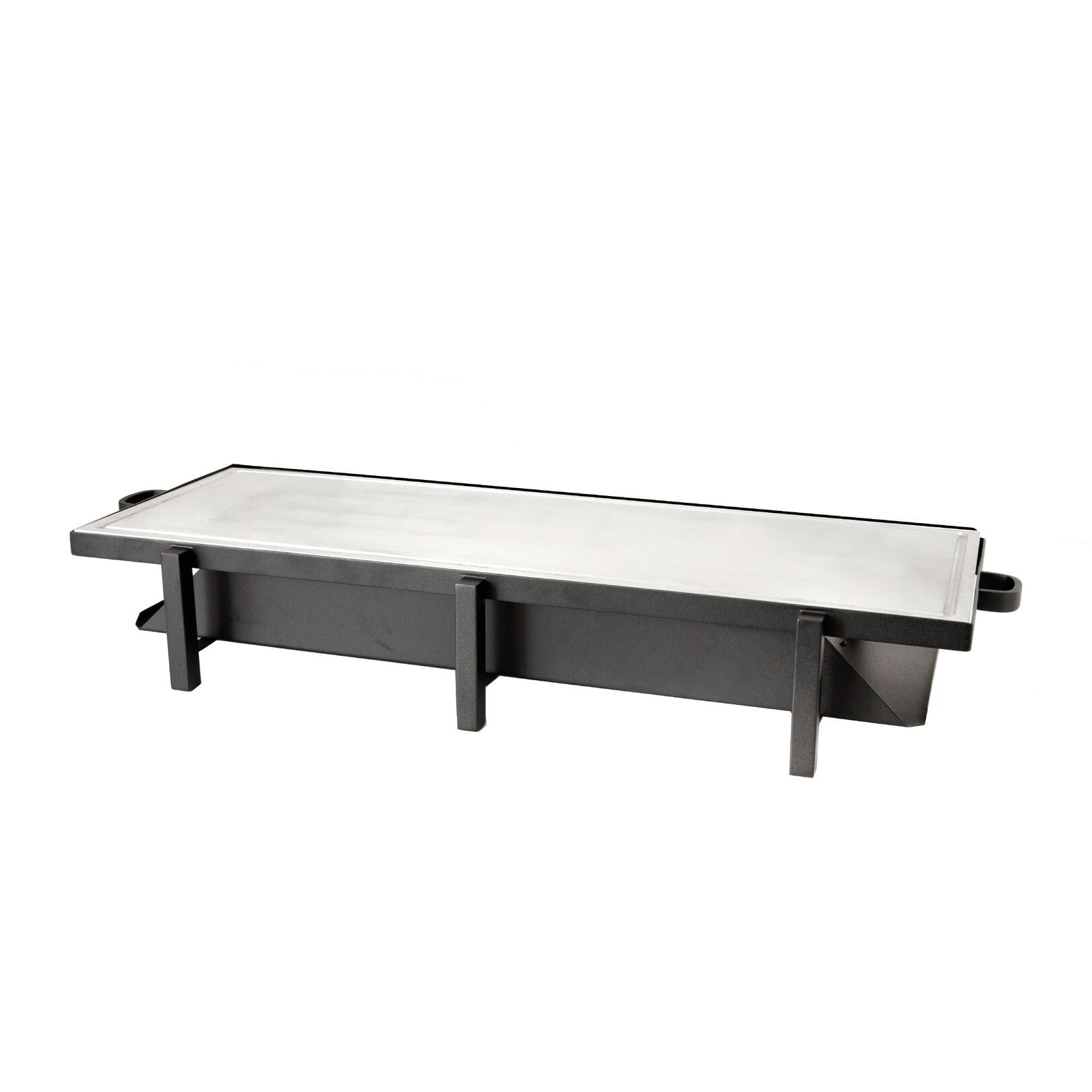 Tower Black Heater Stand With Aluminum 101.6 x 35.6cm (40 x 14")