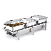 Stainless Steel Heater Stand Tower With Grill 101.6 x 35.6cm (40 x 14")