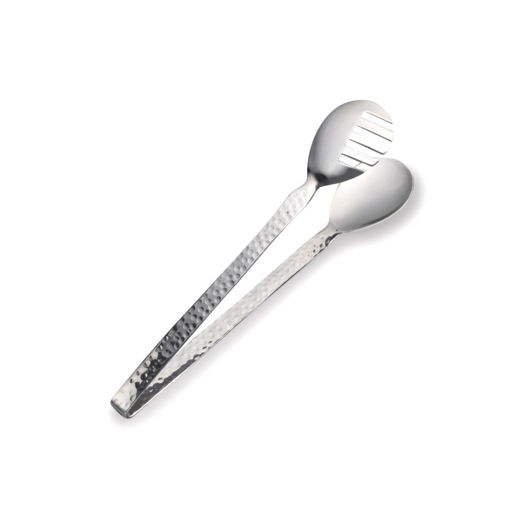 Utopia | Buffet | Hammered Stainless Steel Serving Tong 22.86cm (9") | Bespoke77