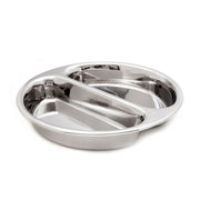 Stainless Steel Divided Food Pan 30.5 x 30.5 x 7.6cm 3.8ltr (12 x 12 x 3" 4qts)