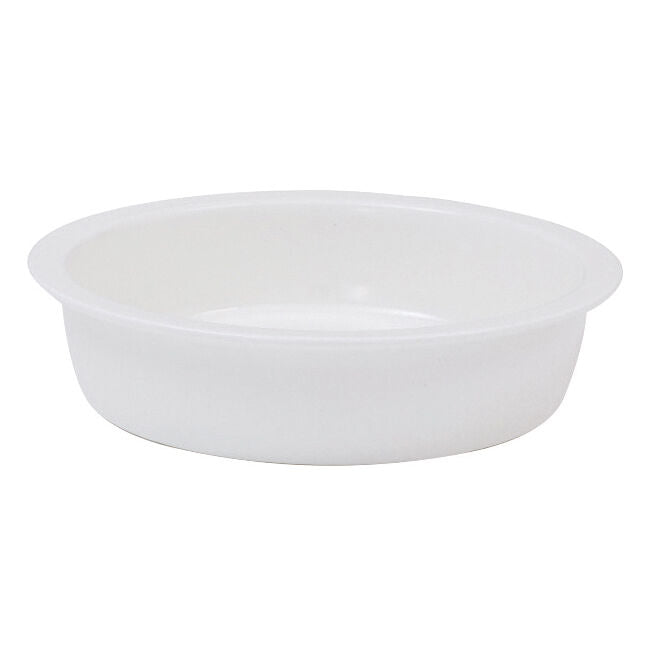 White Ceramic Food Pan 30.5 x 7cm 3.8ltr (12 x 2 3/4" 4qts)