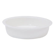 White Ceramic Food Pan 30.5 x 7cm 3.8ltr (12 x 2 3/4" 4qts)