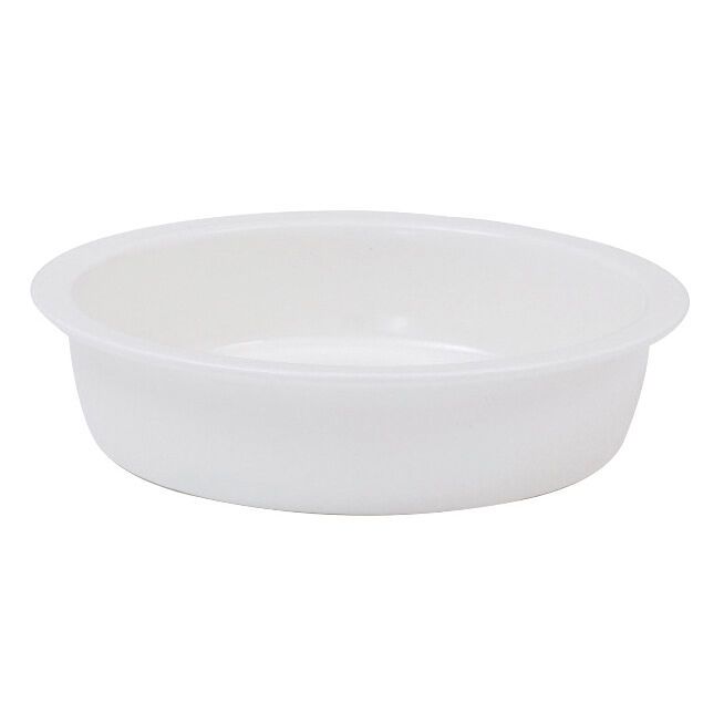 White Ceramic Food Pan 30.5 x 7cm 3.8ltr (12 x 2 3/4" 4qts)