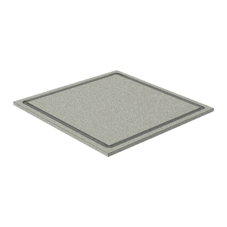 Fusion Aluminum Square Plate 35.6cm (14")