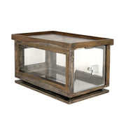 Fusion Ash Grey Bakery Box With Acrylic Drawer 36.2 x 21.6 x 20.3cm (14 1/4 x 8 1/2 x 8")