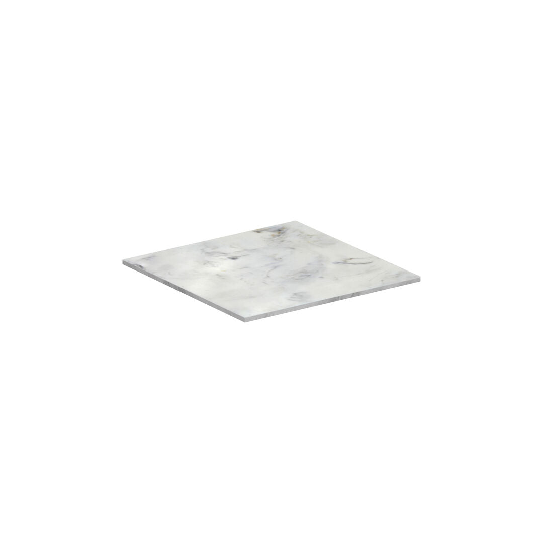 Fusion Carrera Marble Resin Square Tile 35.6cm (14")