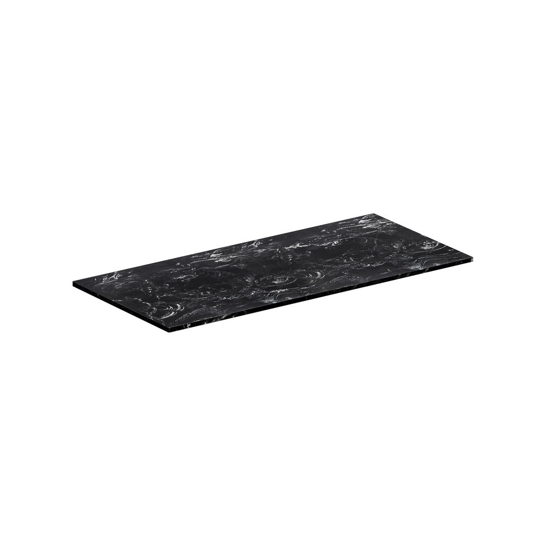 Fusion Grey Marble Resin Rectangle Tile 60.9 x 27.9cm (24 x 11")