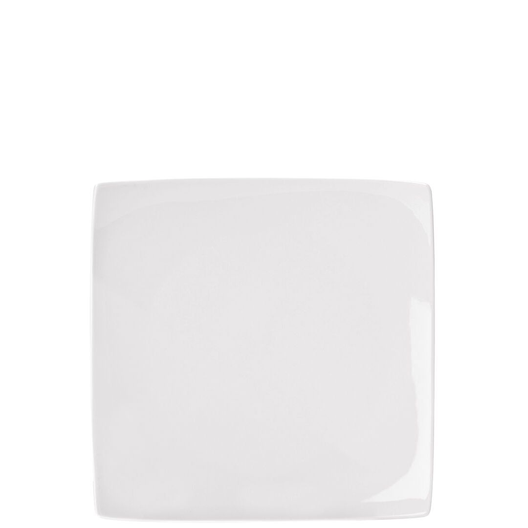 Pure White Square Plate 8" (20.5cm)