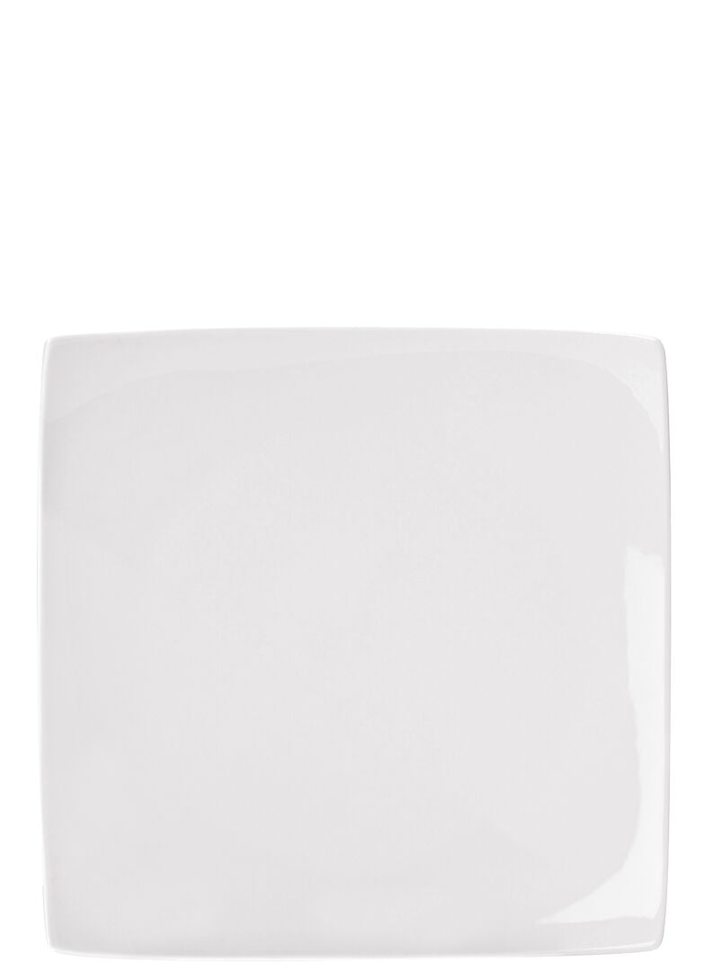 Pure White Square Plate 8" (20.5cm)