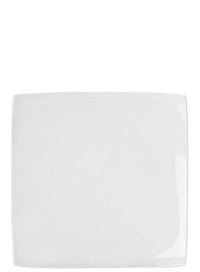 Pure White Square Plate 8" (20.5cm)