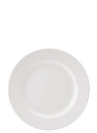 Pure White Wide Rim Plate 8" (20.25cm)