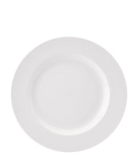 Pure White Wide Rim Plate 10" (25.5cm)