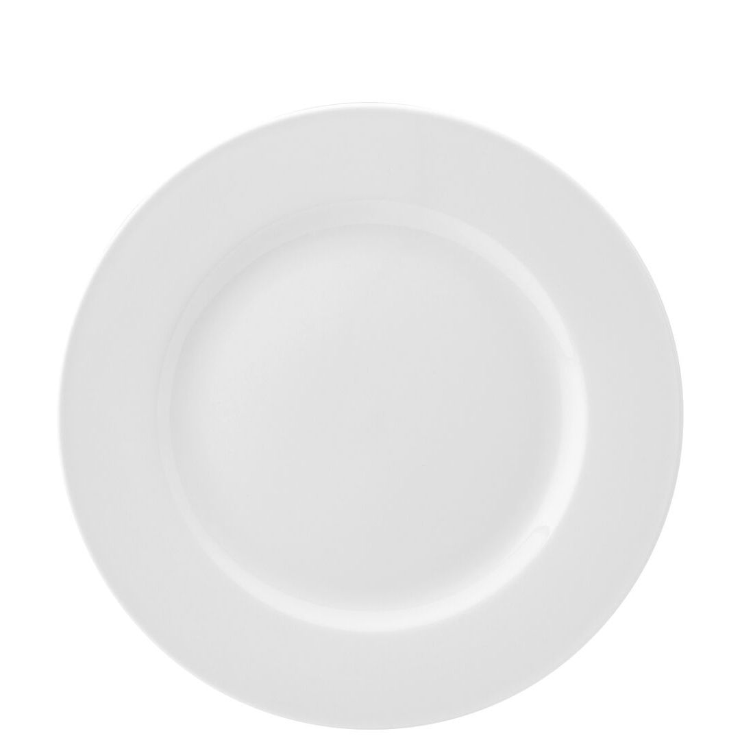 Pure White Wide Rim Plate 11.5" (29cm)