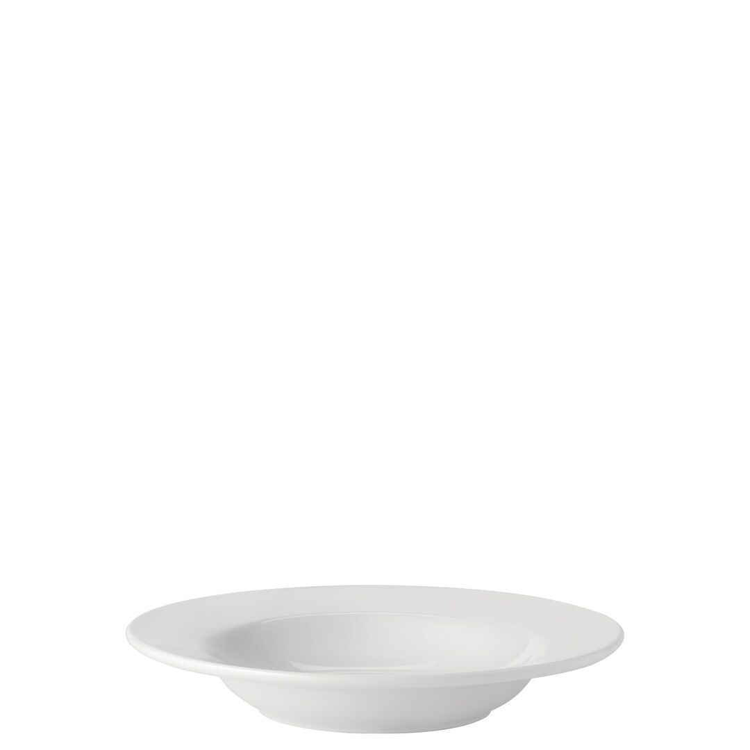 Pure White Rimmed Soup 9" (22.5cm)