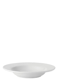 Pure White Rimmed Soup 9" (22.5cm)